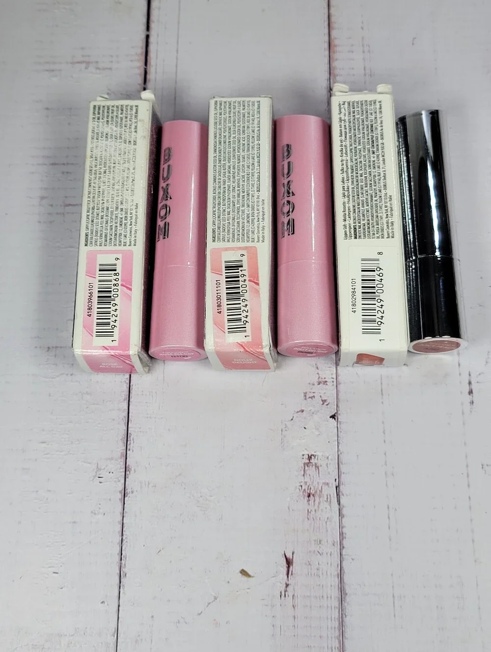 Buxom Full-On Plumping Lip Glow Balm & Lipstick Bundle BNIB